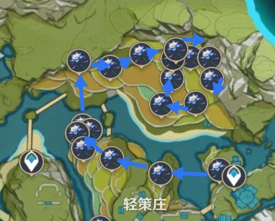 原神琉璃百合采集点在哪原神琉璃百合采集点分布图位置一览2022