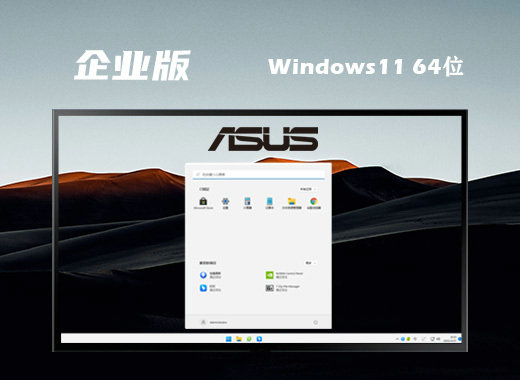 华硕笔记本Windows11 22H2稳定企业版 v2022.11