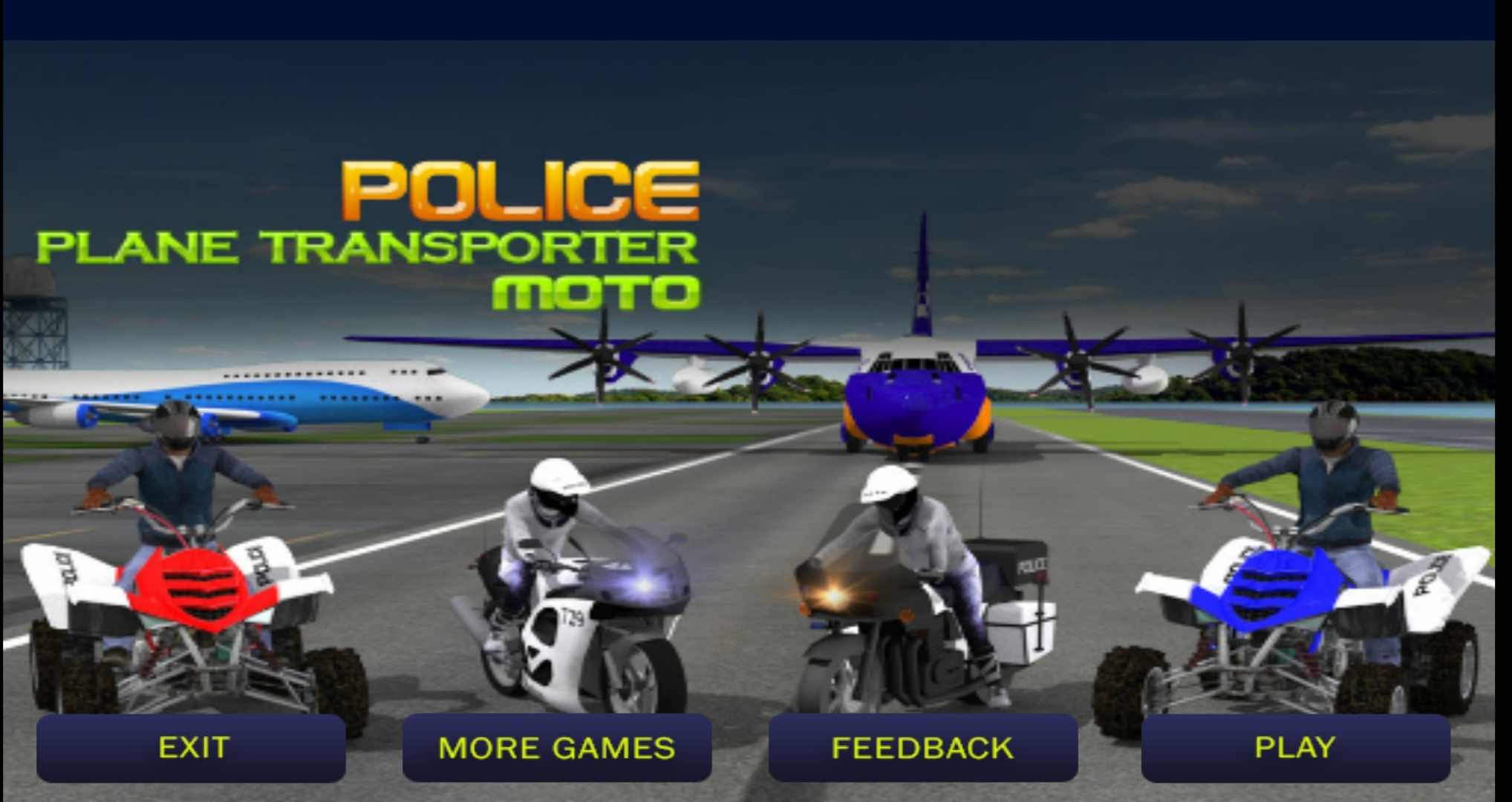 警用飞机摩托运输游戏下载