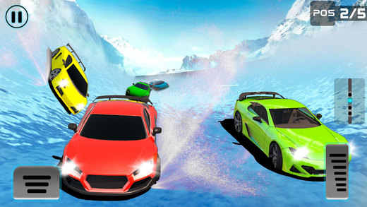 冰冻水滑道赛车游戏免费下载