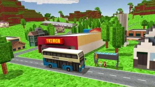 像素城市巴士模拟驾驶游戏免费下载