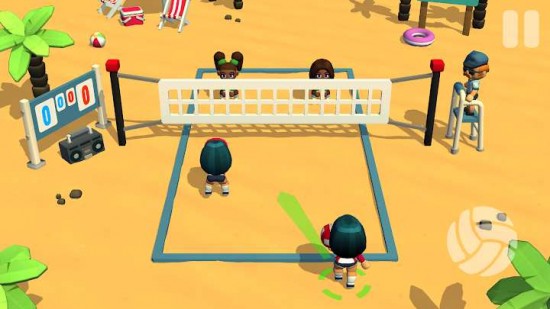 沙滩排球游戏免费下载