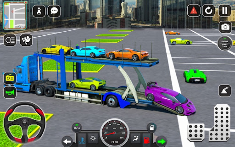 拖车运输3d游戏免费下载
