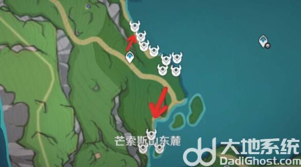 原神原海异种位置在哪?原神原海异种采集路线图