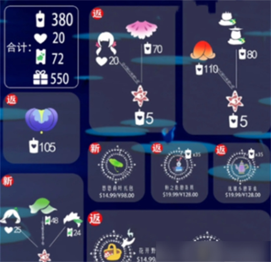 光遇花憩节兑换图2024最新分享光遇花憩节兑换物品一览2024