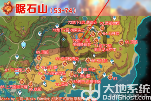 《原神》5.0纳塔火神瞳收集路线