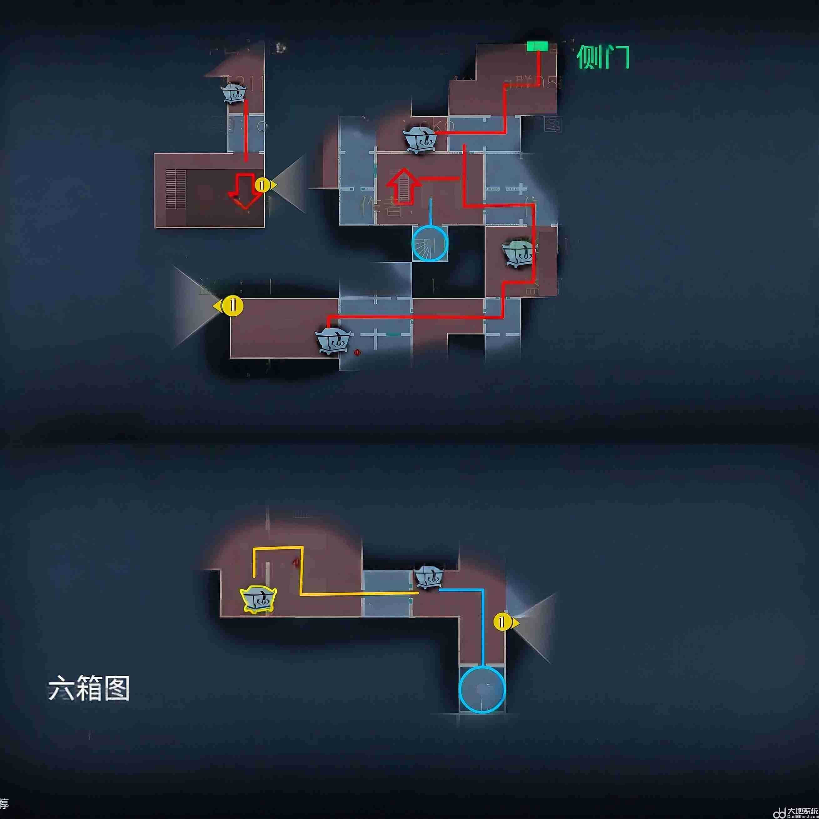 超自然行动组精绝古城极限┛型全地图小抄