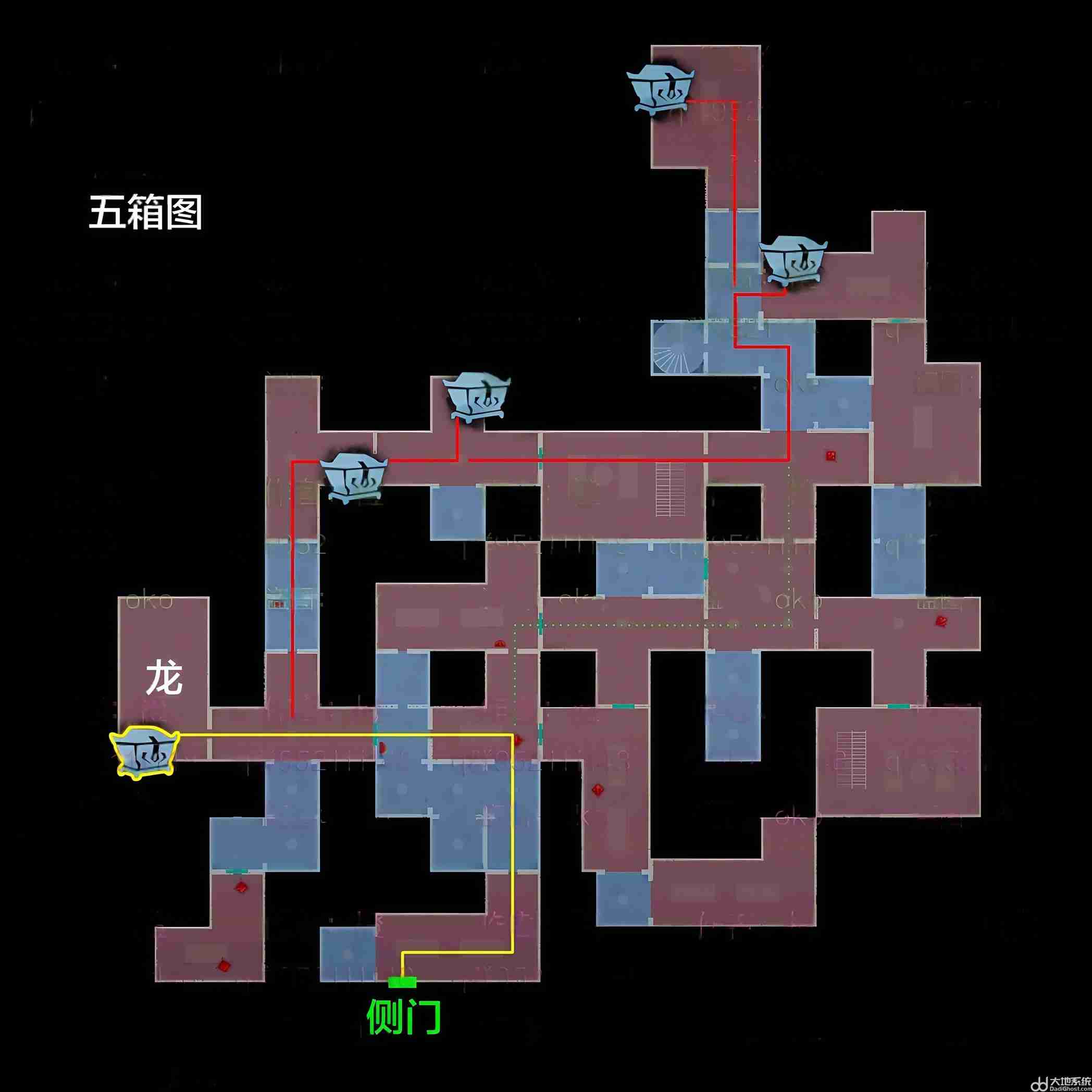 超自然行动组精绝古城极限┛型全地图小抄