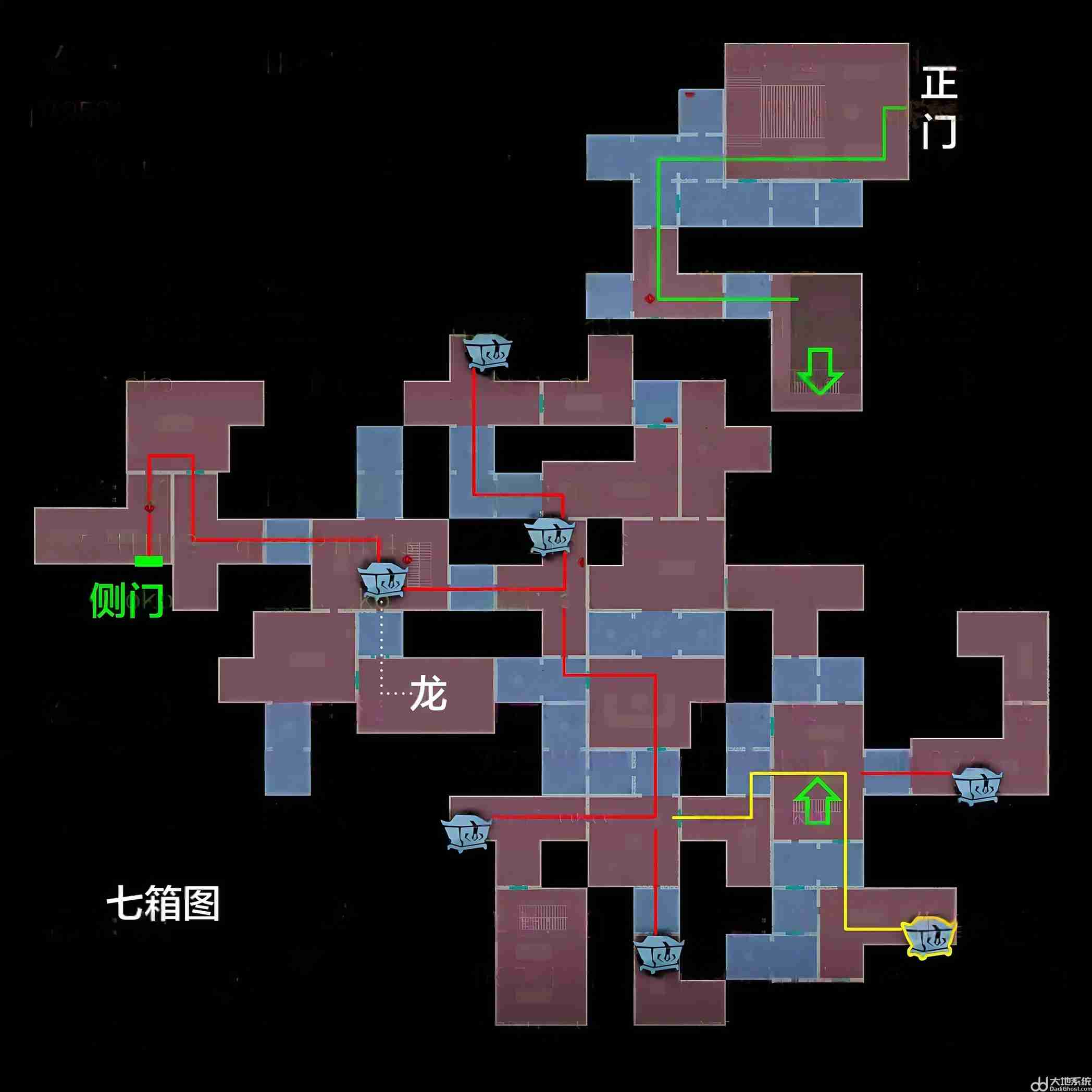 超自然行动组精绝古城极限┛型全地图小抄