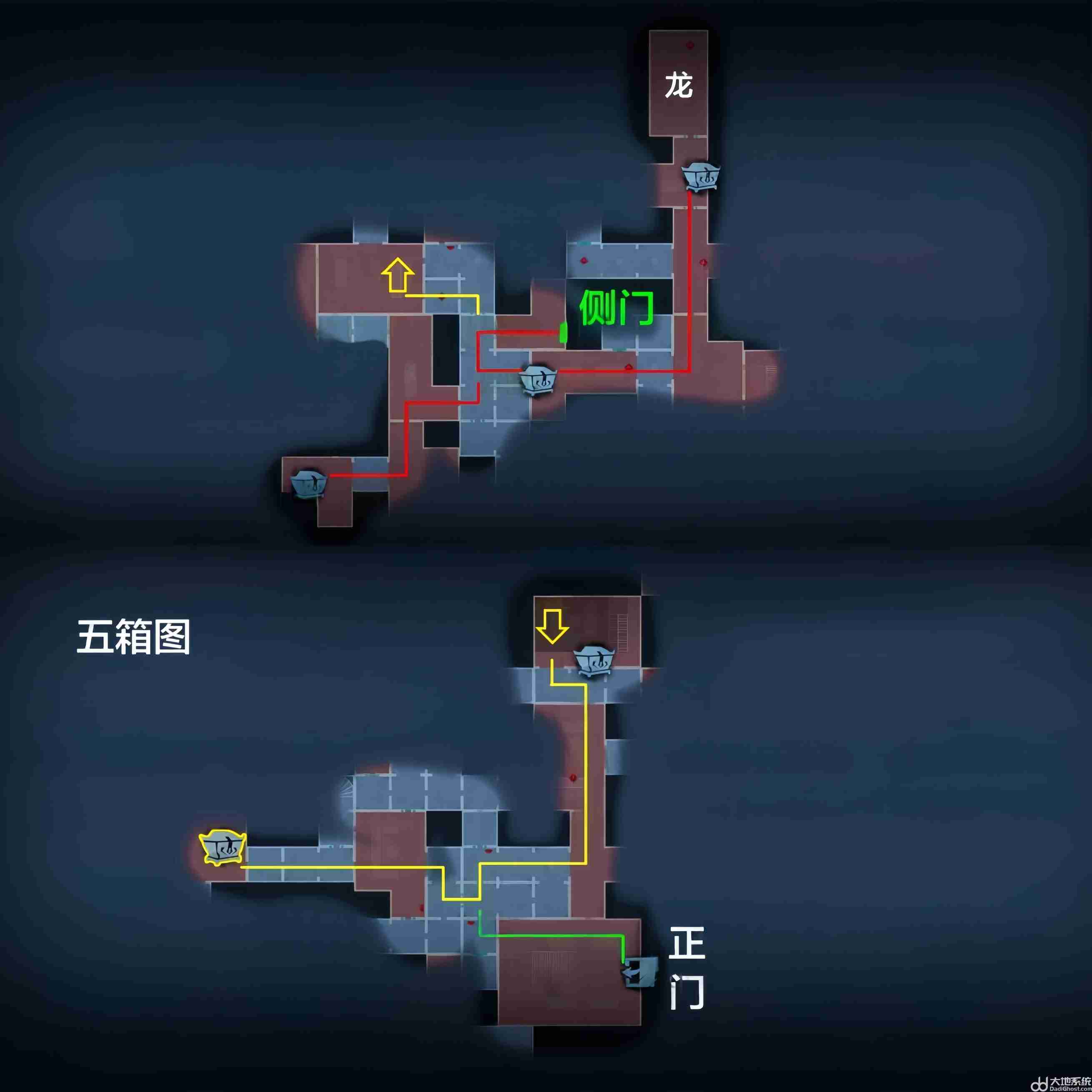 超自然行动组精绝古城极限┛型全地图小抄