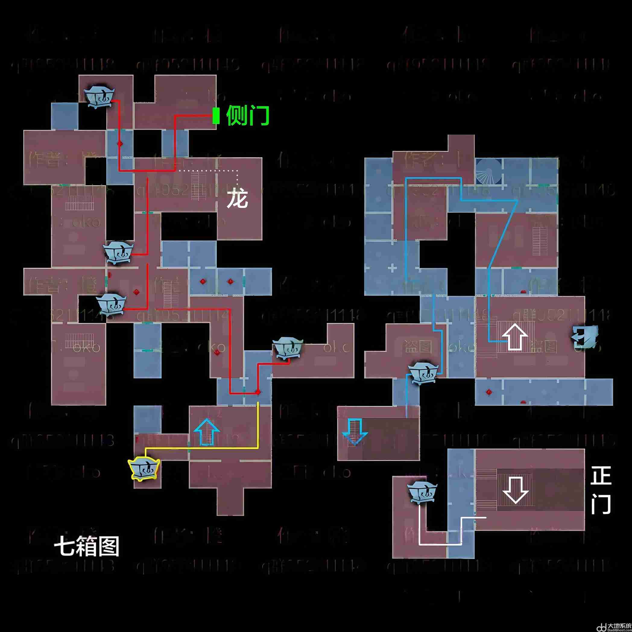 超自然行动组精绝古城极限┛型全地图小抄