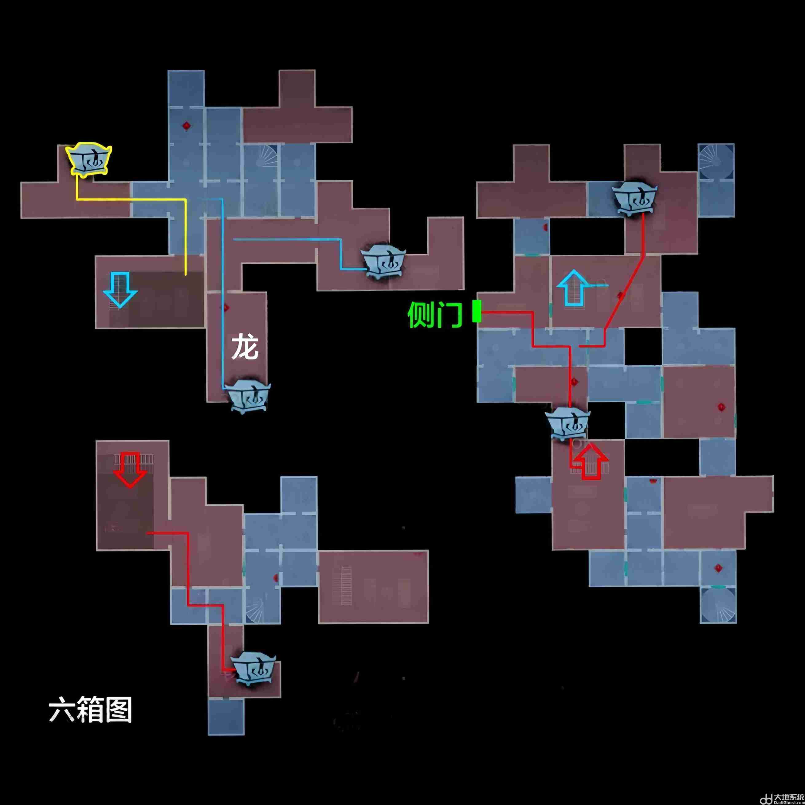 超自然行动组精绝古城极限┛型全地图小抄