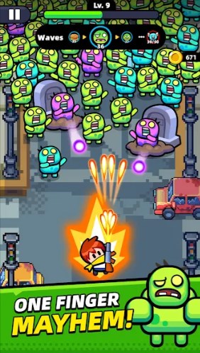 斯潘基的僵尸猎人破解版
