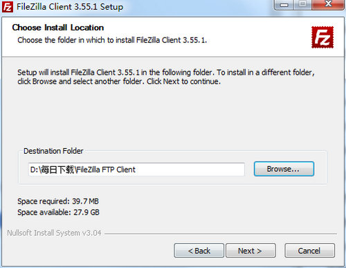 filezilla