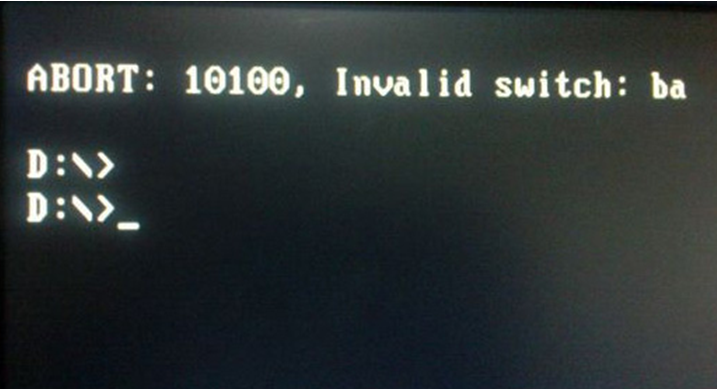 电脑安装系统出现10100错误怎么办