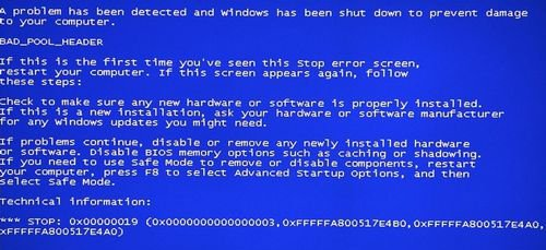 电脑公司win8系统出现蓝屏代码0x00000019该怎么办
